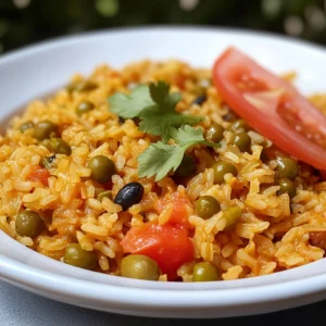 Arroz Con Gandules (Puerto Rican Rice with Pigeon Peas)