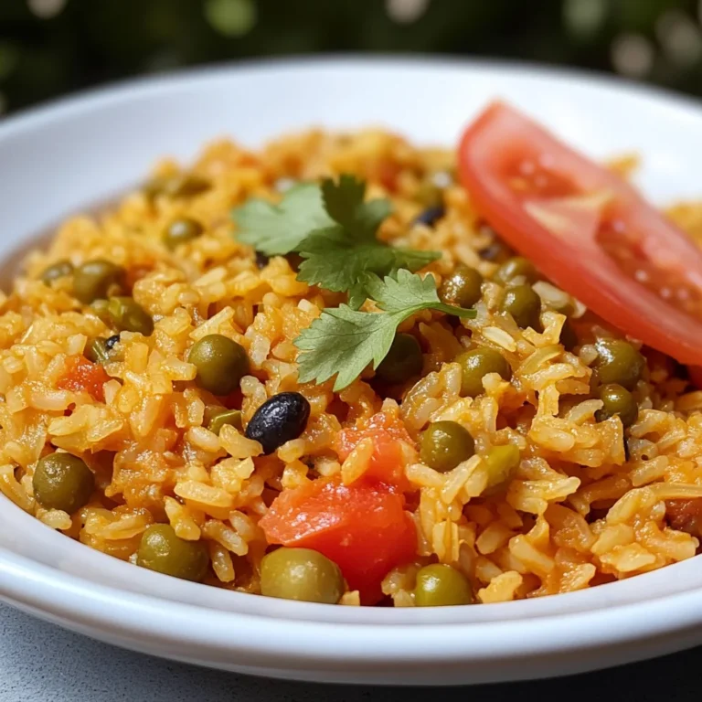Arroz Con Gandules (Puerto Rican Rice with Pigeon Peas)