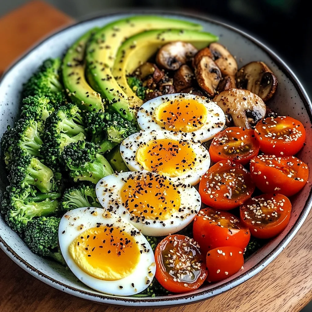 Avocado and Egg Breakfast Bowl