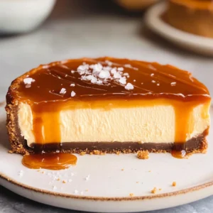 BEST SALTED CARAMEL CHEESECAKE RECIPE