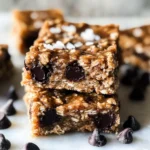 Banana Peanut Butter Oat Bars