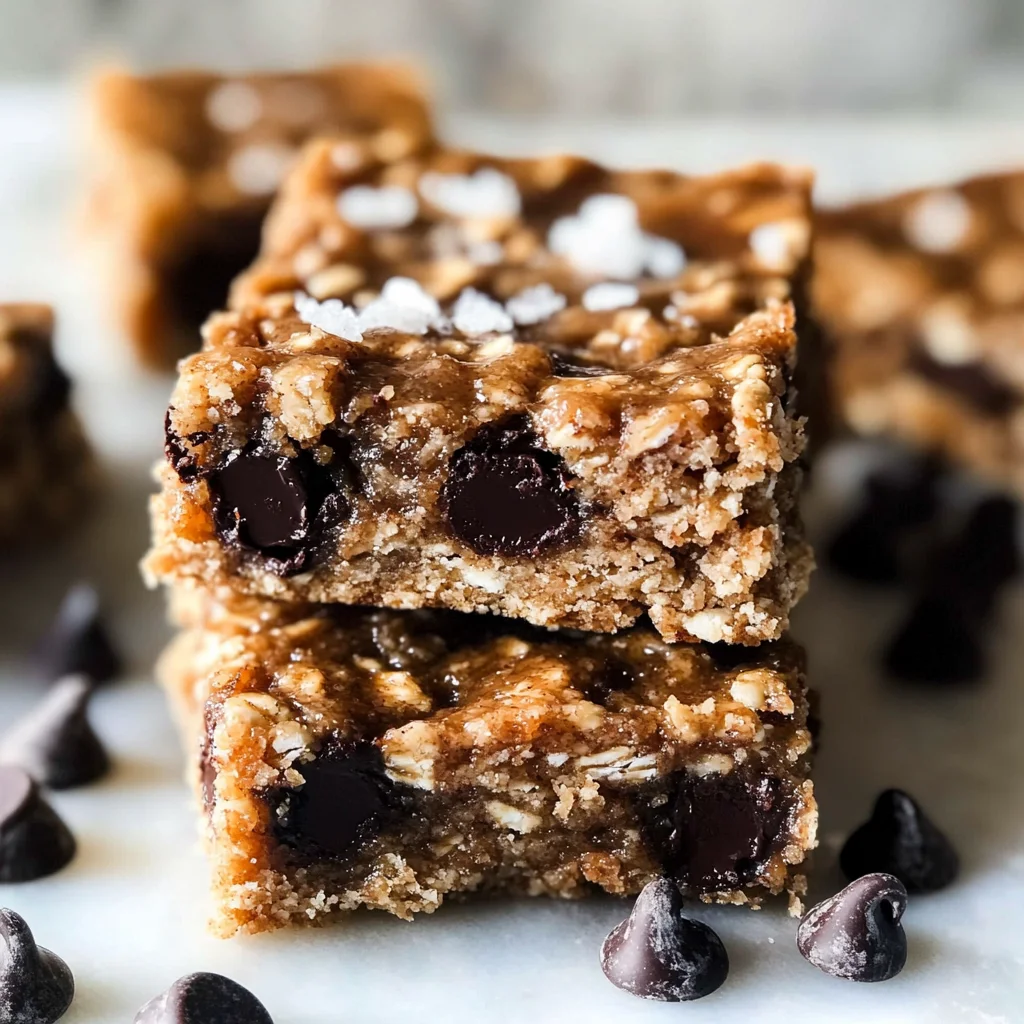 Banana Peanut Butter Oat Bars