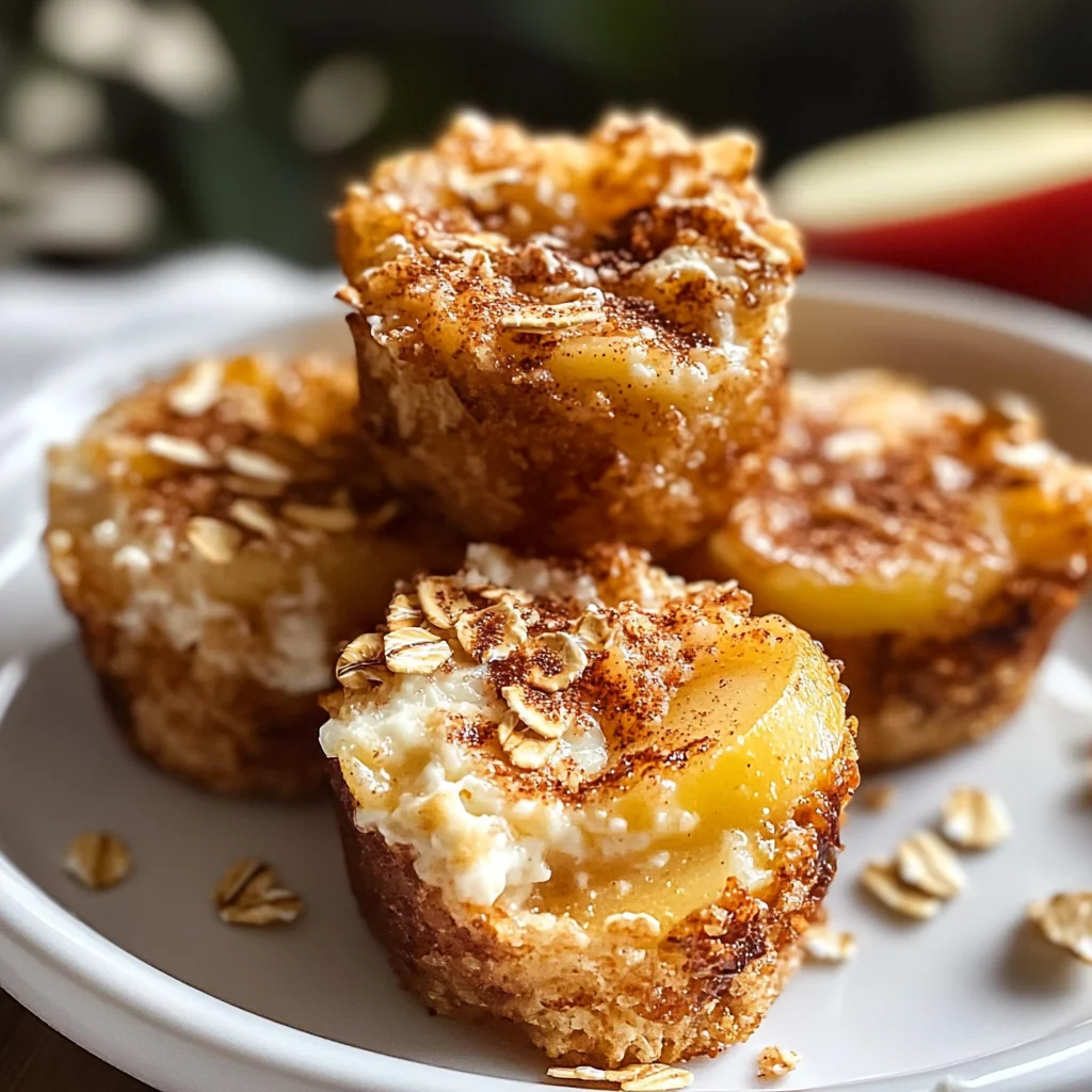 Cinnamon Apple Cottage Cheese Bites
