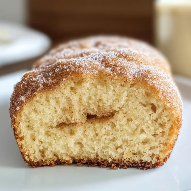 Cinnamon Sugar Donut Bread