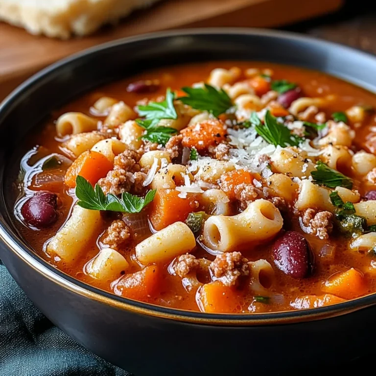 Copycat Olive Garden Pasta e Fagioli Recipe