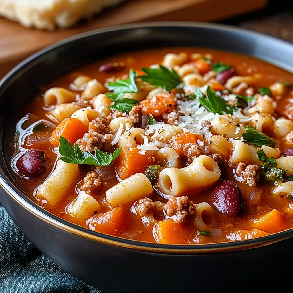 Copycat Olive Garden Pasta e Fagioli Recipe