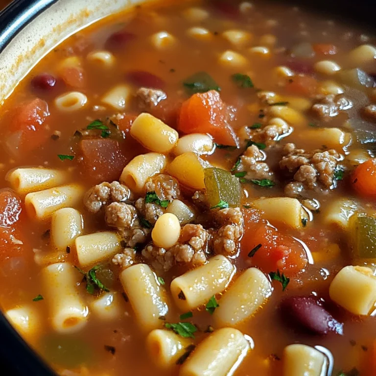 Copycat Pasta Fagioli Soup
