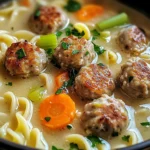 Cozy Swedish Meatball Soup Recipe