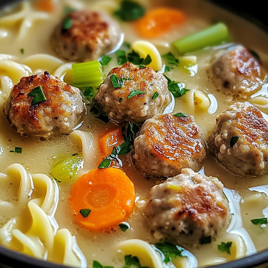 Cozy Swedish Meatball Soup Recipe