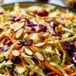 Cranberry Almond Thanksgiving Slaw Recipe