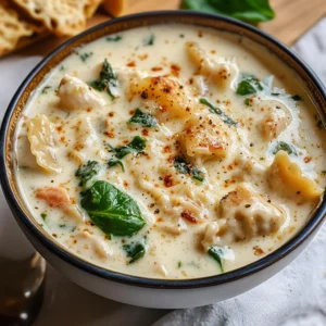Creamy Chicken Lasagna Soup