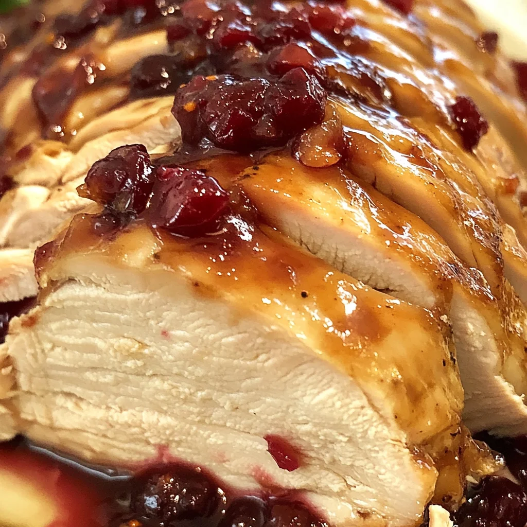 Crock Pot Cranberry Turkey Breast