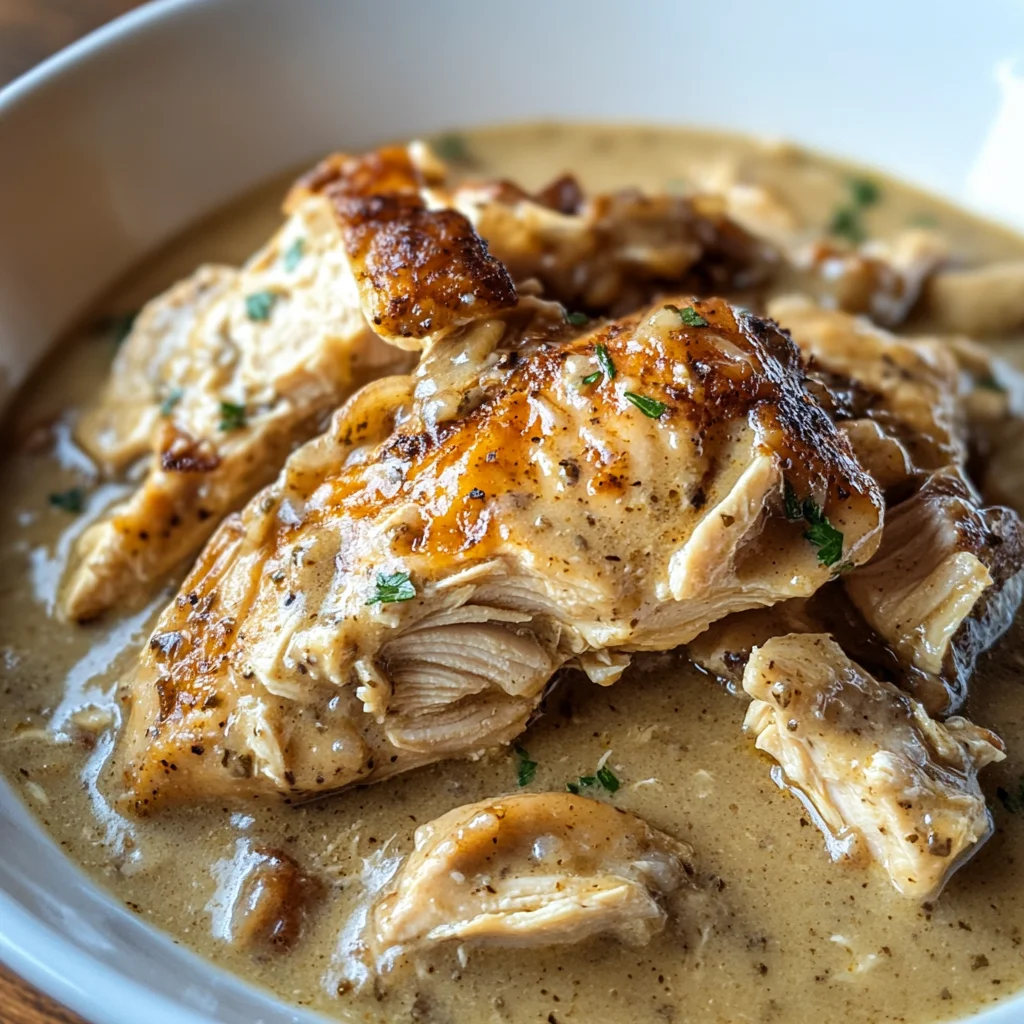 Crockpot Chicken And Gravy