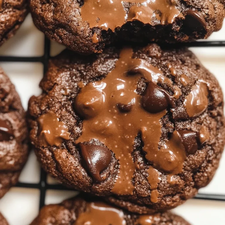 Easy Chocolate Chocolate Chip Cookies