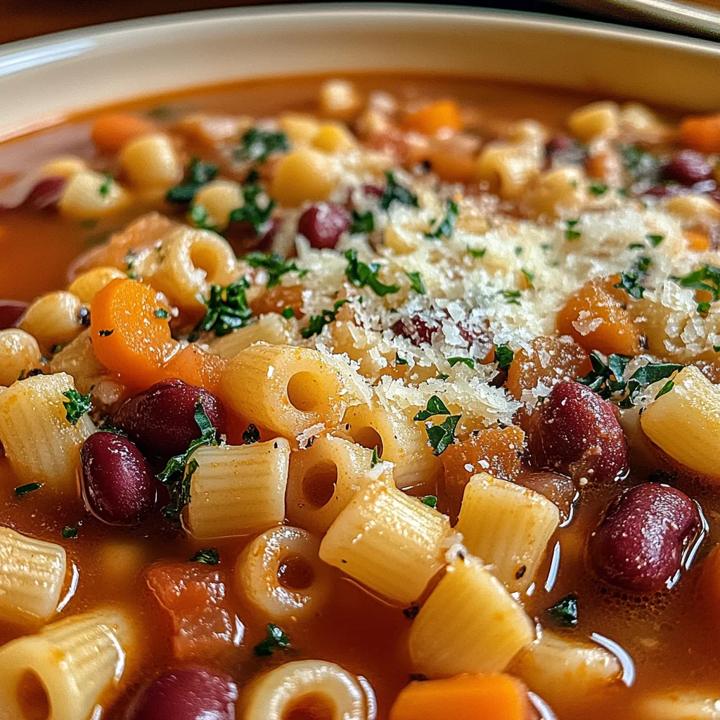 Easy Olive Garden Pasta Fagioli Soup Recipe