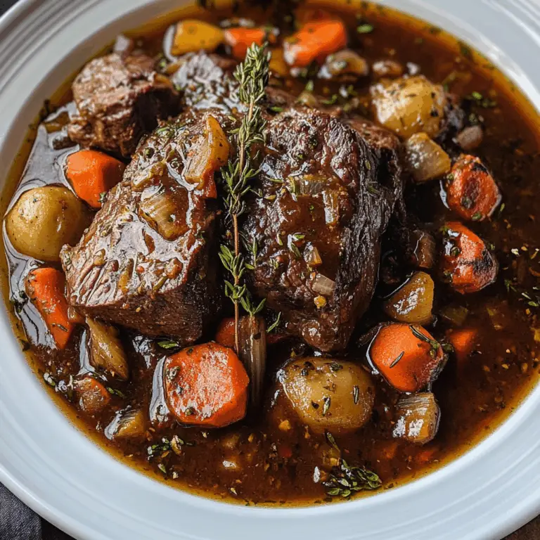 Irresistible And Tender: Traditional Stracotto Italian Pot Roast For Special Gatherings