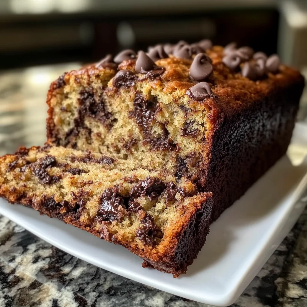 Irresistible Super Moist Chocolate Chip Banana Bread
