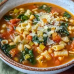 Italian Minestrone Soup (Longevity Soup)