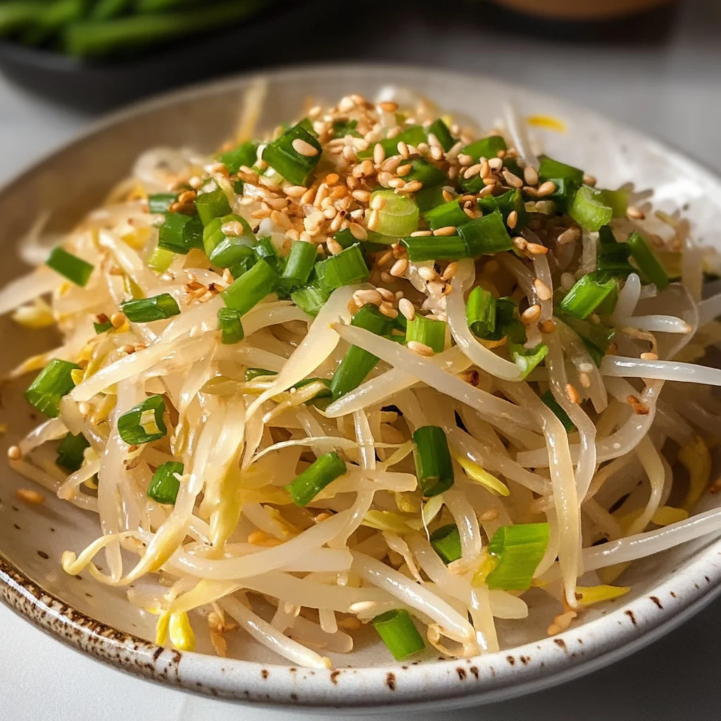 Korean Bean Sprout Salad (Kongnamul Muchim)