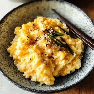 Miso Scrambled Eggs