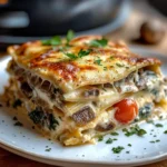 Mushroom Lasagna - Italian Recipe