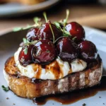 Roasted Cherry & Burrata Dream Toast