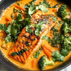 Salmon Coconut Curry