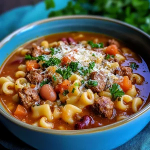 Semi-Homemade Italian Pasta Fagioli Recipe