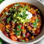 Simple Crockpot Vegetarian Chili Recipe