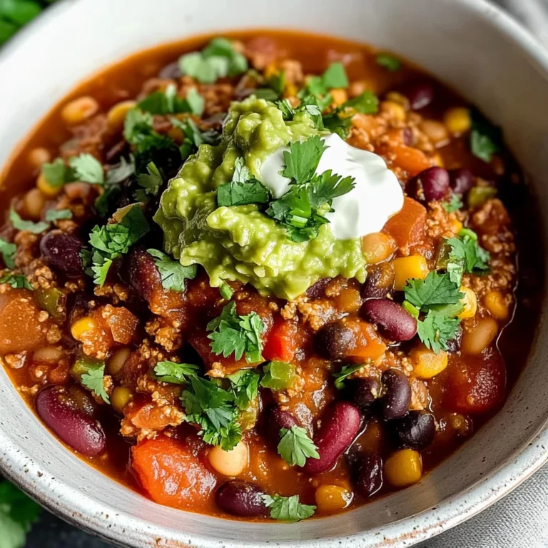 Simple Crockpot Vegetarian Chili Recipe