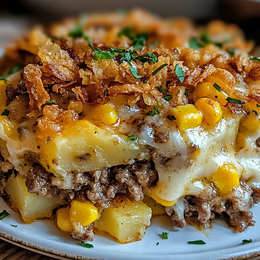 Slow Cooker Cowboy Potato Casserole