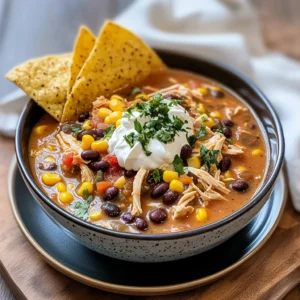Southwest Chicken Soup