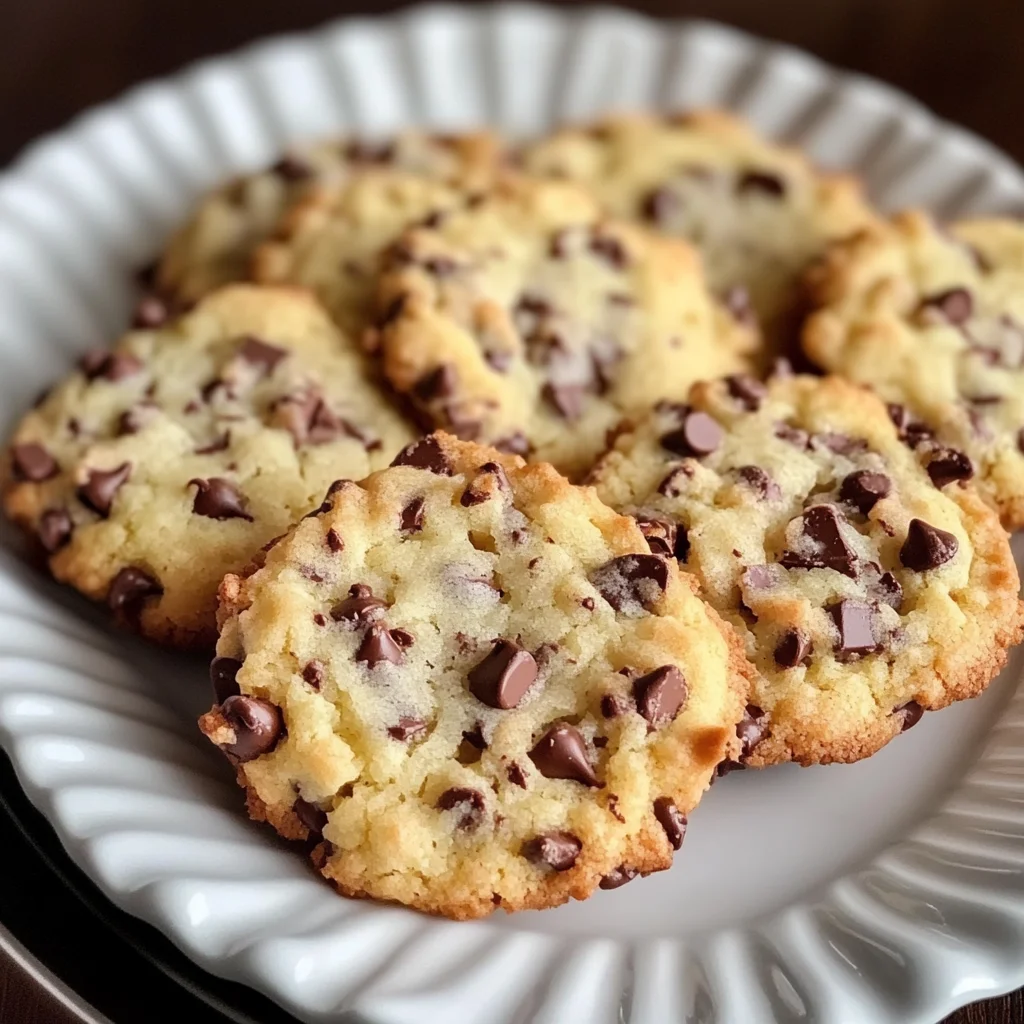 Sweet Chocolate Chip and Toffee Shortbread Cookies - Alrightwithme