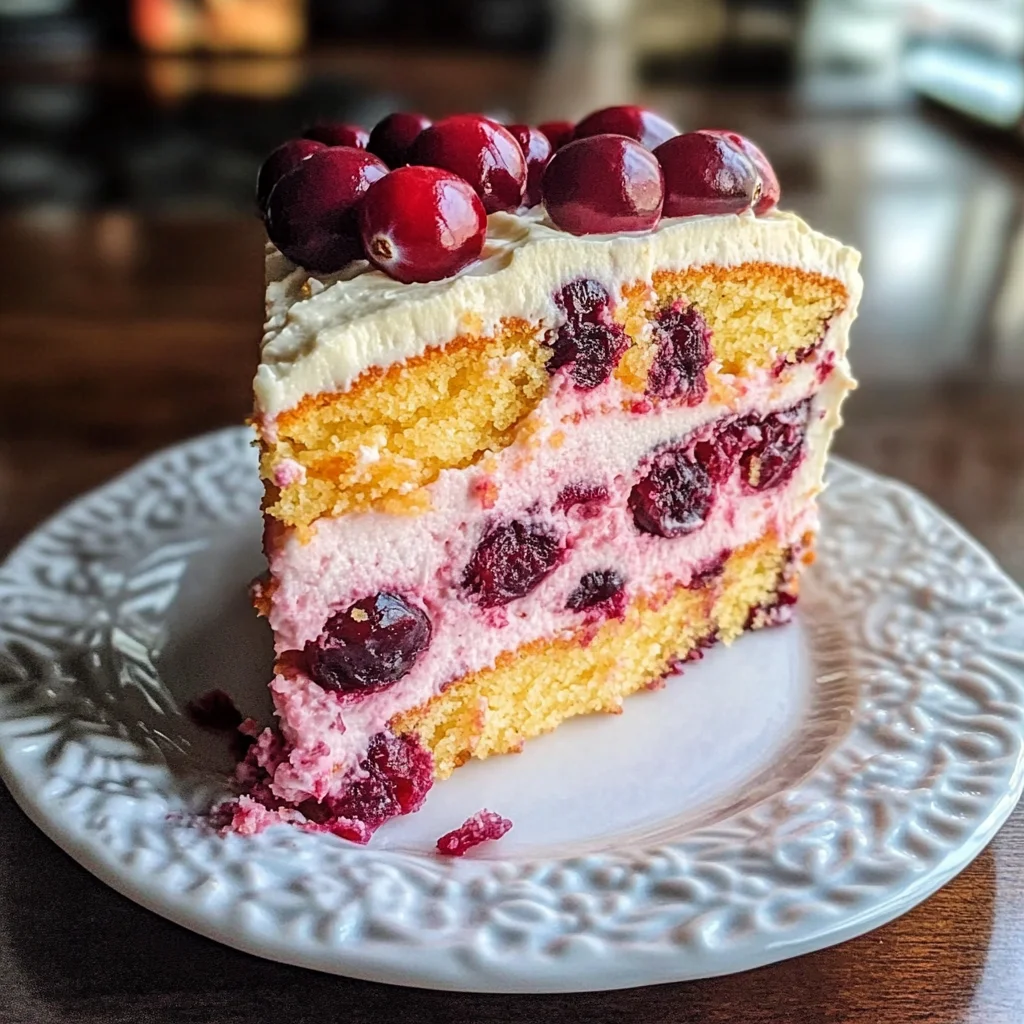 Cranberry Orange Cake