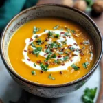 Easy Butternut Squash and Sweet Potato Soup