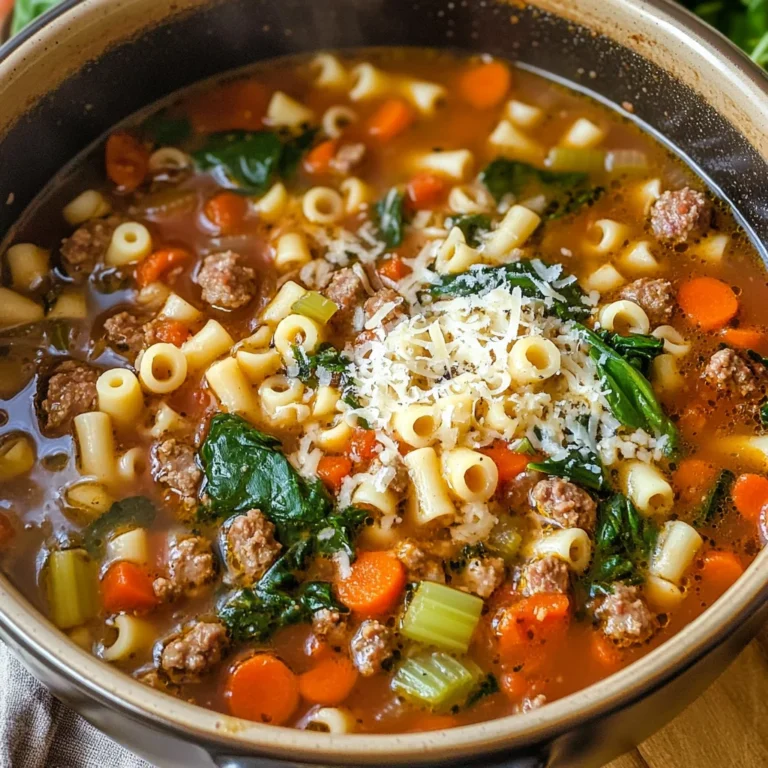 Easy Italian Sausage Soup