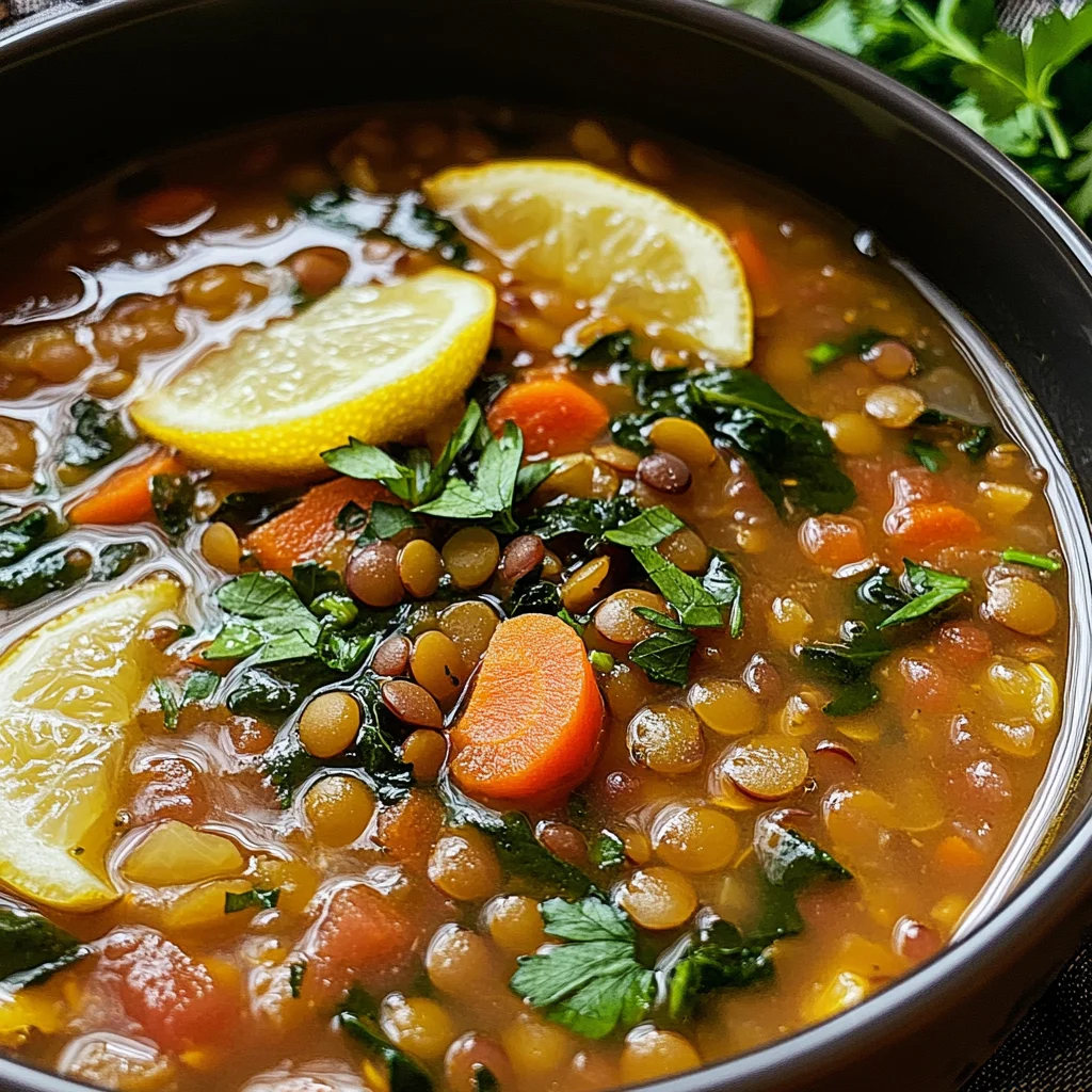 Mediterranean Lentil Soup