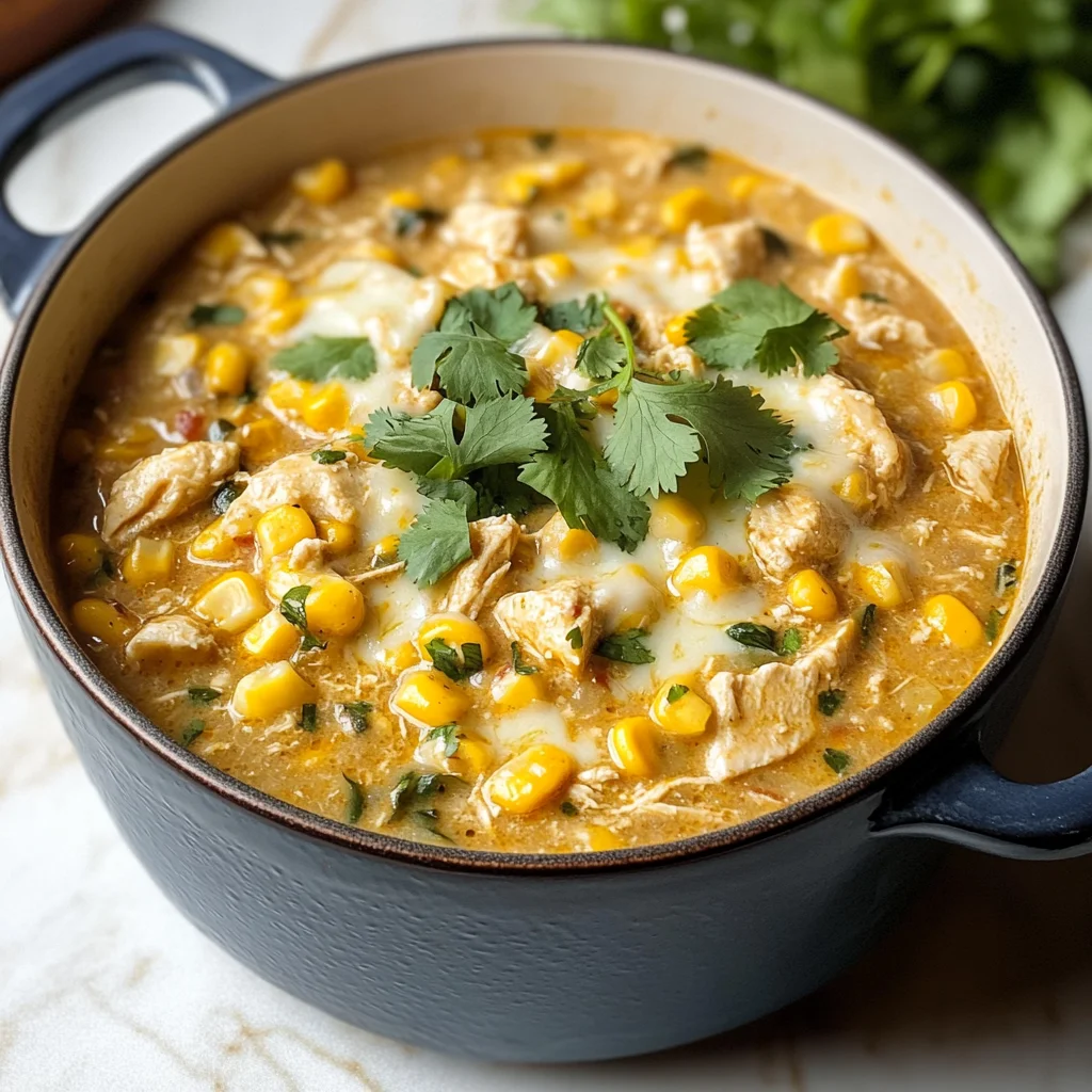 Mexican Street Corn Chicken Chili Recipe