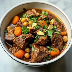 Slow Cooker Moroccan Lamb Tagine with Apricots