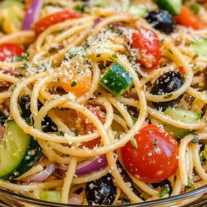 Spaghetti Pasta Salad