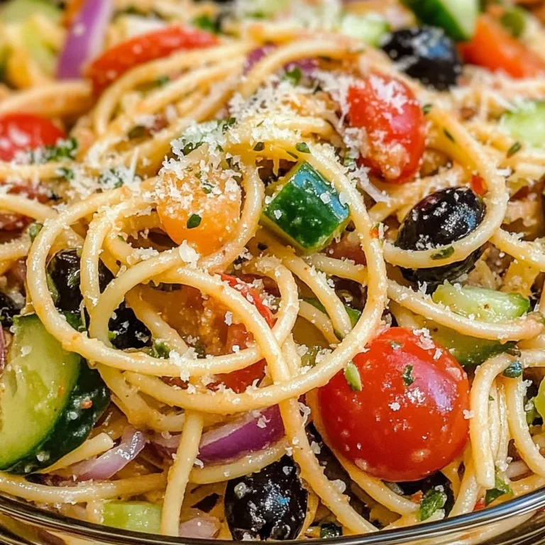 Spaghetti Pasta Salad