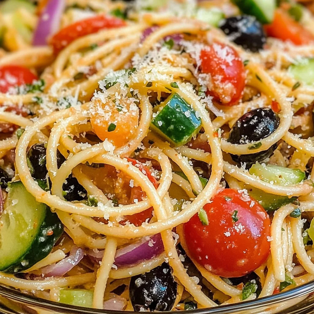 Spaghetti Pasta Salad