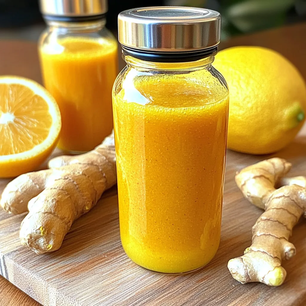 Spicy Ginger Wellness Shots