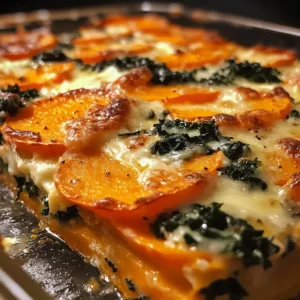 Sweet Potato Kale Gratin is a must-try comfort dish!