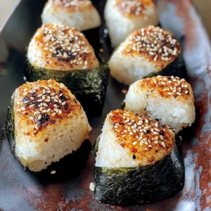Yaki Onigiri (Grilled Rice Balls)