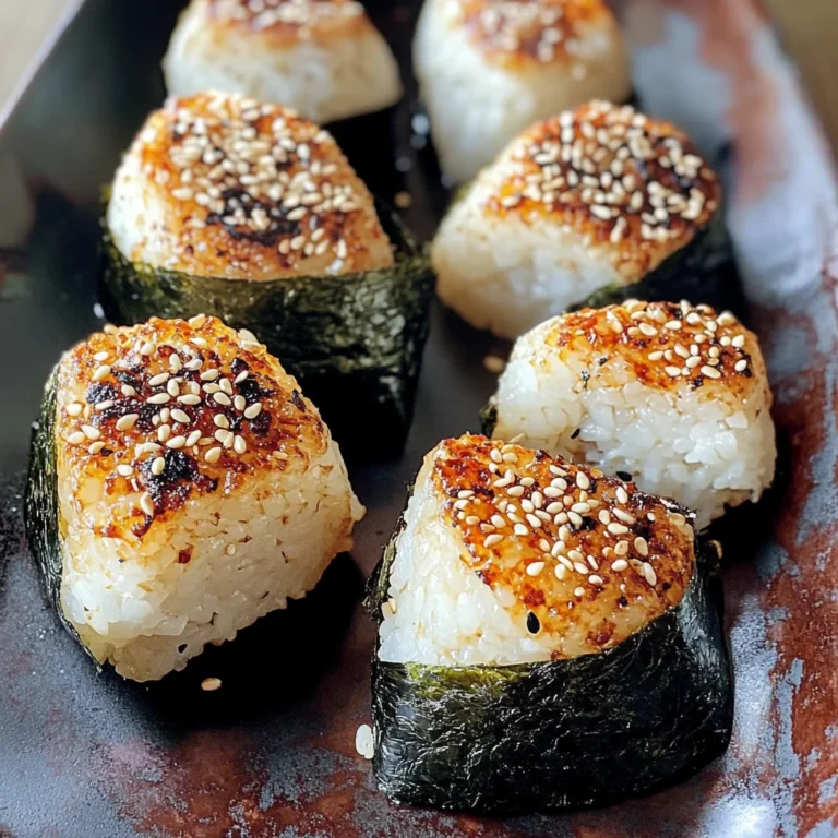 Yaki Onigiri (Grilled Rice Balls)