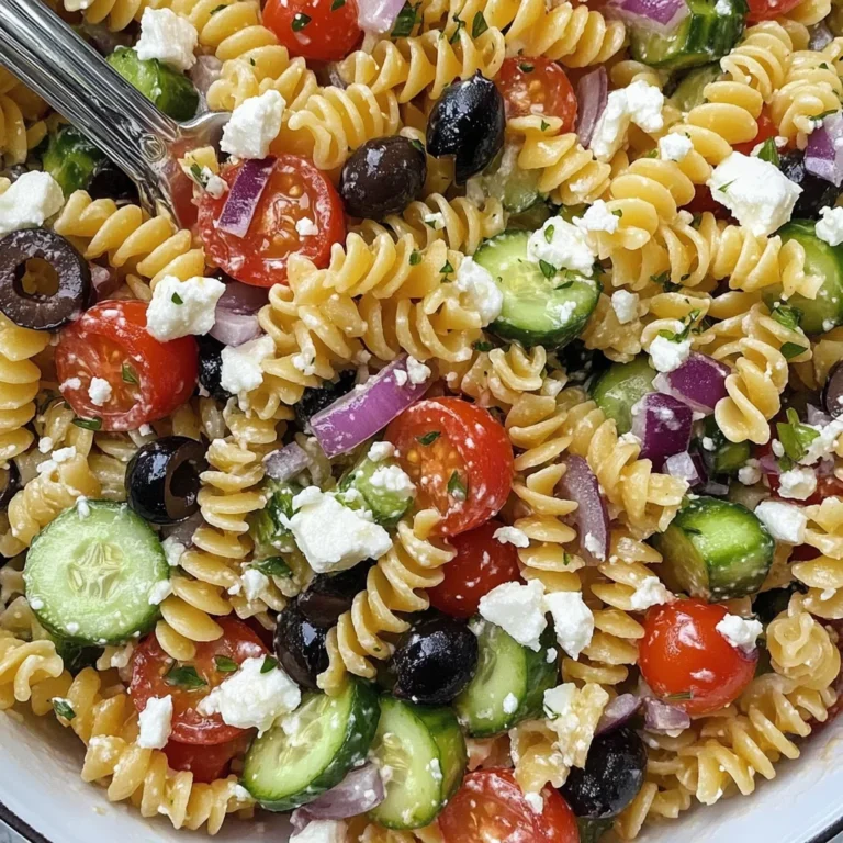 Easy Italian Pasta Salad