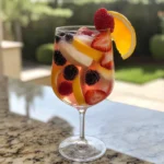 Berry Rosé Sangria Cocktail Recipe