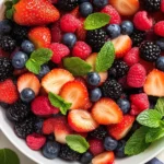 Berry Salad with Mint
