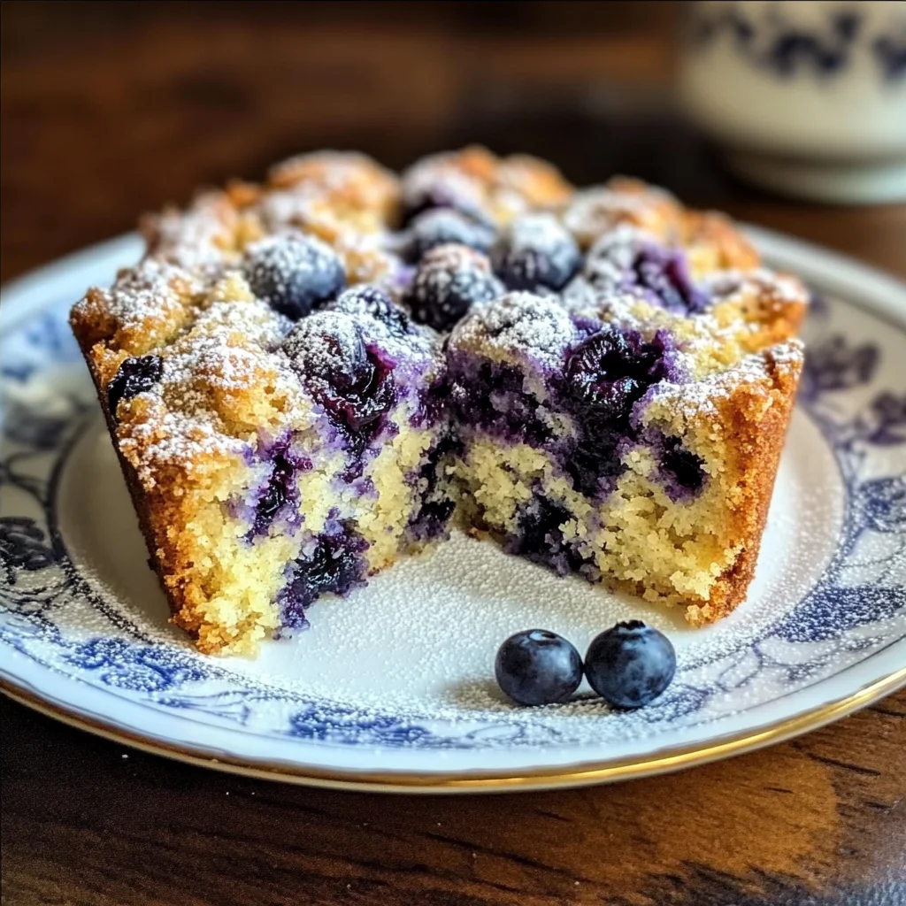 Blueberry Coffee Cake